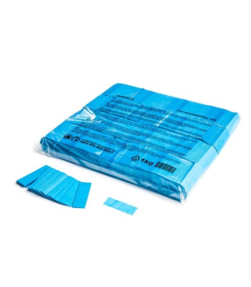 Confeti Papel Rectangular Azul Claro