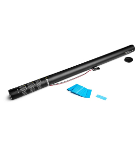 Cartuchos eléctricos 80 cm confeti azul claro