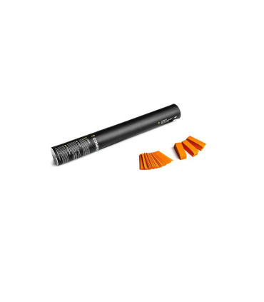 Cartucho Manual 40 Cms Confeti Papel Naranja