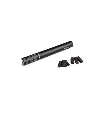 Cartucho Manual 40 Cms Confeti Papel Negro