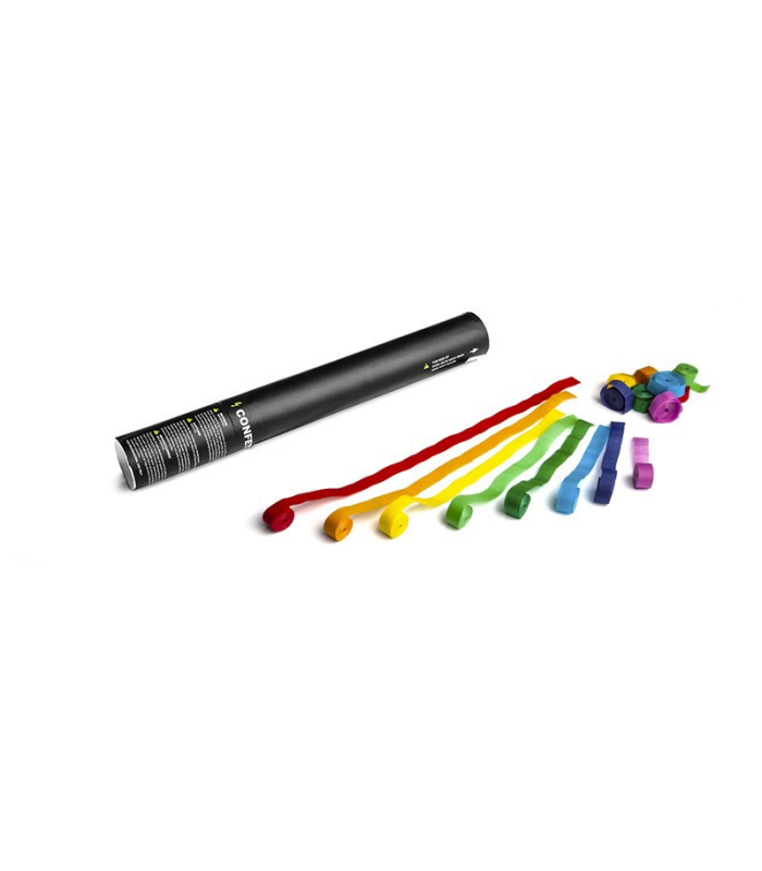 Cartucho Manual 40 Cms Serpentina Papel Multicolor