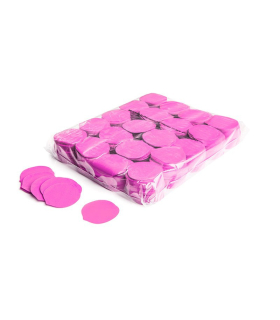Confeti papel pétalos rosa