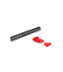 Cartucho Manual 40 Cms Confeti Corazones Rojo