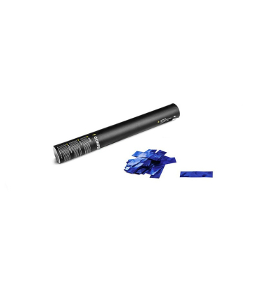 Cartucho Manual 40 Cms Confeti Azul Metalizado