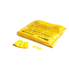 Confeti Papel Rectangular Amarillo