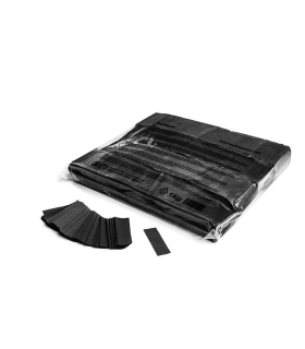 Confeti Papel Rectangular Negro