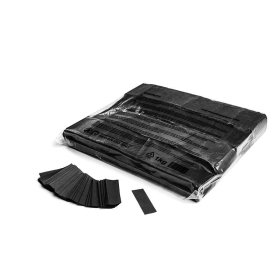Confeti Papel Rectangular Negro