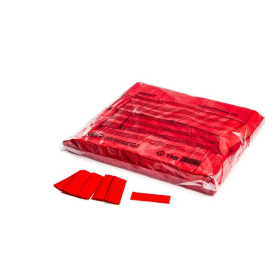 Confeti Papel Rectangular Rojo