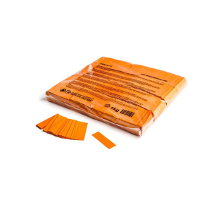 Confeti Papel Rectangular Naranja