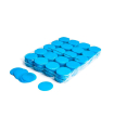 Confeti papel redondo Azul claro Biodegradable
