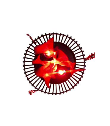 Llama Artificial Led Techo Cuenco