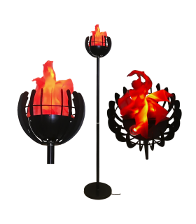 Llama Artificial Led Pie Cuenco