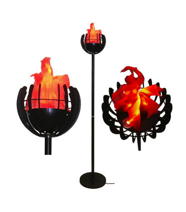 Llama Artificial Led Pie Cuenco