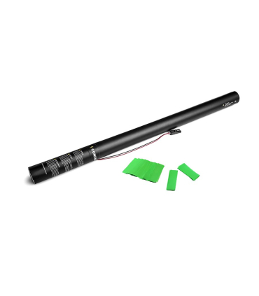 Cartuchos eléctricos 80 cm confeti verde claro