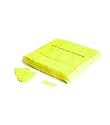 Confeti papel fluor Amarillo