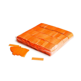 Confeti papel fluor naranja