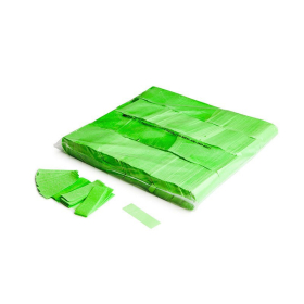 Confeti papel fluor verde