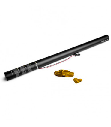 Cartucho Eléctrico 80 Cms Confeti Corazones Rojos Metal