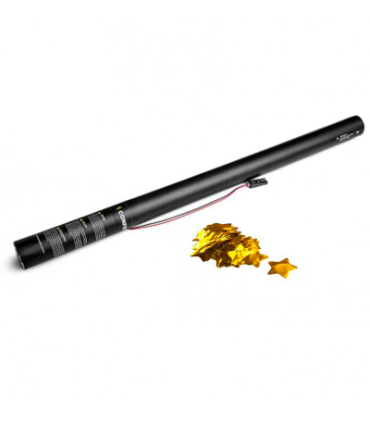 Cartucho Eléctrico 80 Cms Confeti Estrellas  Plata