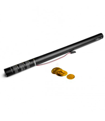 Cartucho Eléctrico 80 Cms Confeti Redondo Oro