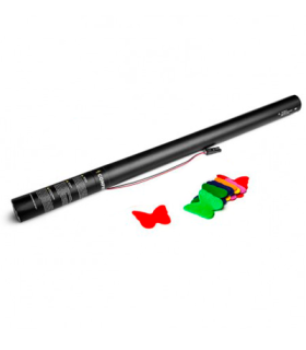 Cartuchos eléctricos 80 cm confeti mariposas multicolor