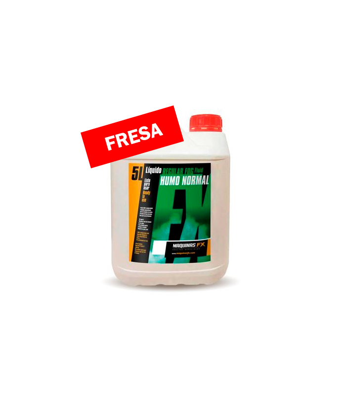 Liquido de humo - Aroma Fresa (5 litros)