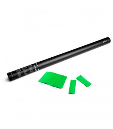 Cartucho Manual 80 Cms Confeti Papel Verde Claro