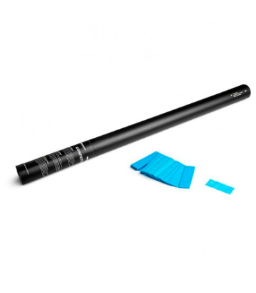 Cartucho Manual 80 Cms Confeti Papel Azul