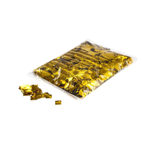 Confeti metalizado cuadrado oro