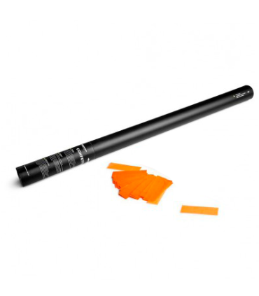Cartucho Manual  80 Cms Confeti Fluor Naranja