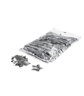 Confeti metalizado estrellas plata