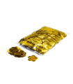Confeti metalizado flores oro Biodegradable