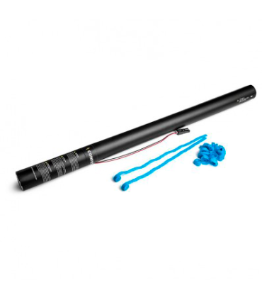 Cartucho Eléctrico 80 Cms Serpentina Papel azul claro