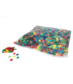 Confeti papel cuadrado multicolor Biodegradable