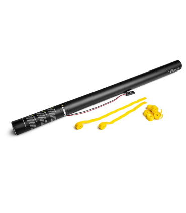 Cartucho Eléctrico 80 Cms Serpentina Papel amarilla