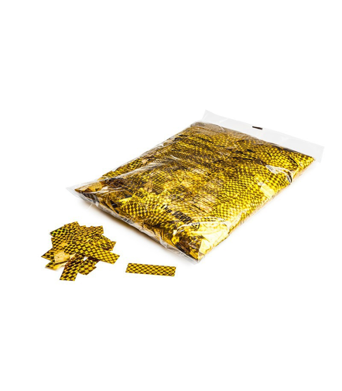 Confeti metalizado laser oro