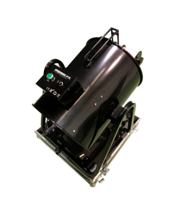 Jumbo streamer cannon