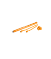 Serpentina papel 10 m. x 1,5 cm. naranja Biodegradable