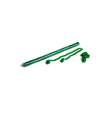 Serpentina papel 10 m. x 1,5 cm. verde Biodegradable