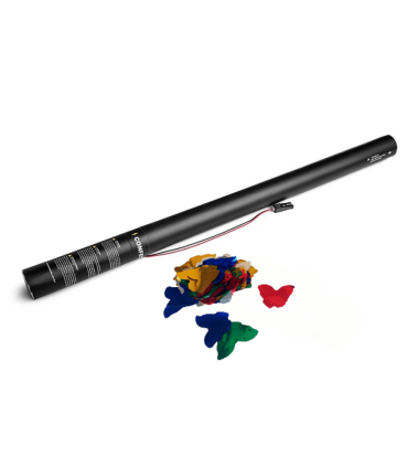 Cartucho Eléctrico 80 Cms Confeti Mariposas Multicolor