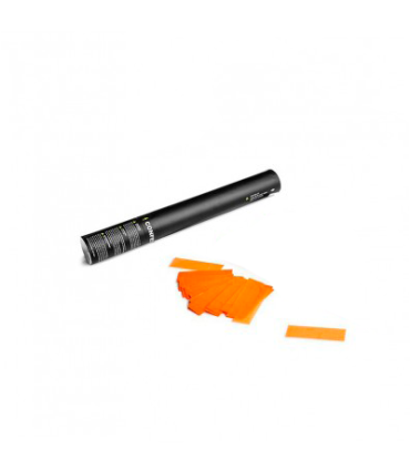 Cartucho Manual 40 Cms Confeti Flúor Naranja