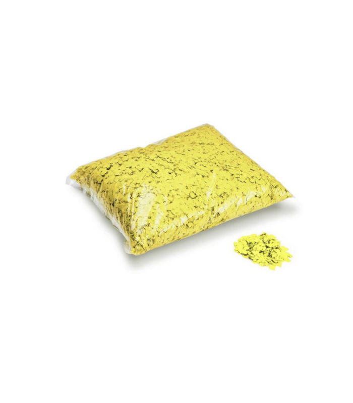 Micro Confeti Papel Amarillo