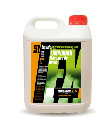 Liquido Limpiador Máquinas Humo (5 L.)