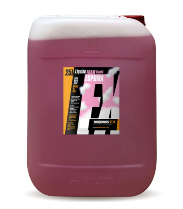 25 L foam concentrate.