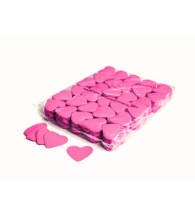 Confeti papel Corazones Rosas Biodegradables