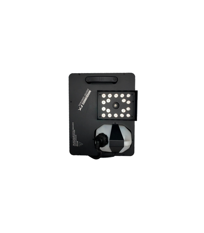 Máquina de humo vertical 24 LEDs RGB