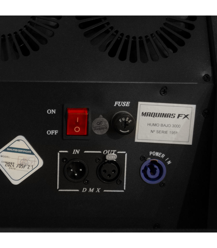 Low Smoke Machine 3000 Dual