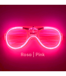 Gafas Led Rosa