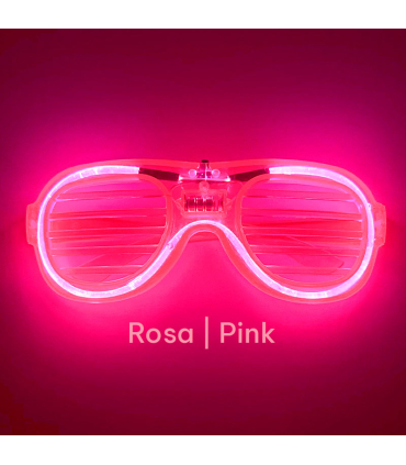 Pink LED Glasses
