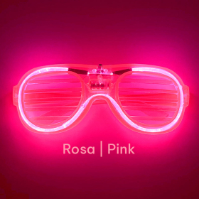 Gafas Led Rosa